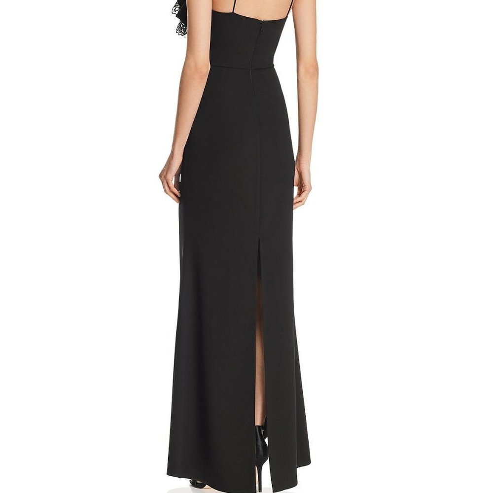 AQUA Bloomingdale Scuba Crepe Mermaid Gown - Picture 2 of 10